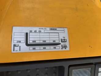 Used Forklift Truck JUNGHEINRICH EJC110 ELEKTRO HOCHHUBWAGENDEICHSEL (13012320)