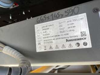 Used Forklift Truck JUNGHEINRICH EJC110 ELEKTRO HOCHHUBWAGENDEICHSEL (13012320)