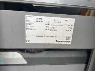 Used Forklift Truck JUNGHEINRICH EJC110 ELEKTRO HOCHHUBWAGENDEICHSEL (13073621)