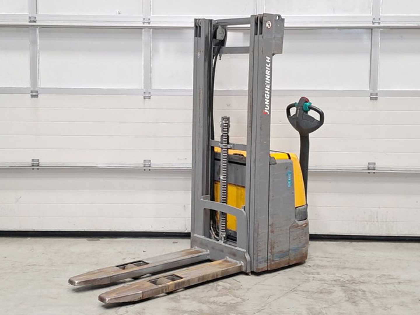 Used Forklift Truck JUNGHEINRICH EJC112 ELEKTRO SCHUBMASTSTAPLER (12949816)