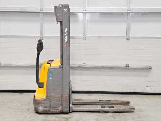 Used Forklift Truck JUNGHEINRICH EJC112 ELEKTRO SCHUBMASTSTAPLER (12949816)