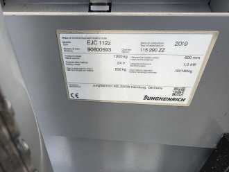 Used Forklift Truck JUNGHEINRICH EJC112z ELEKTRO HOCHHUBWAGENDEICHSEL (13068845)