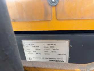 Used Forklift Truck JUNGHEINRICH EJC214 ELEKTRO HOCHHUBWAGENDEICHSEL (13068233)
