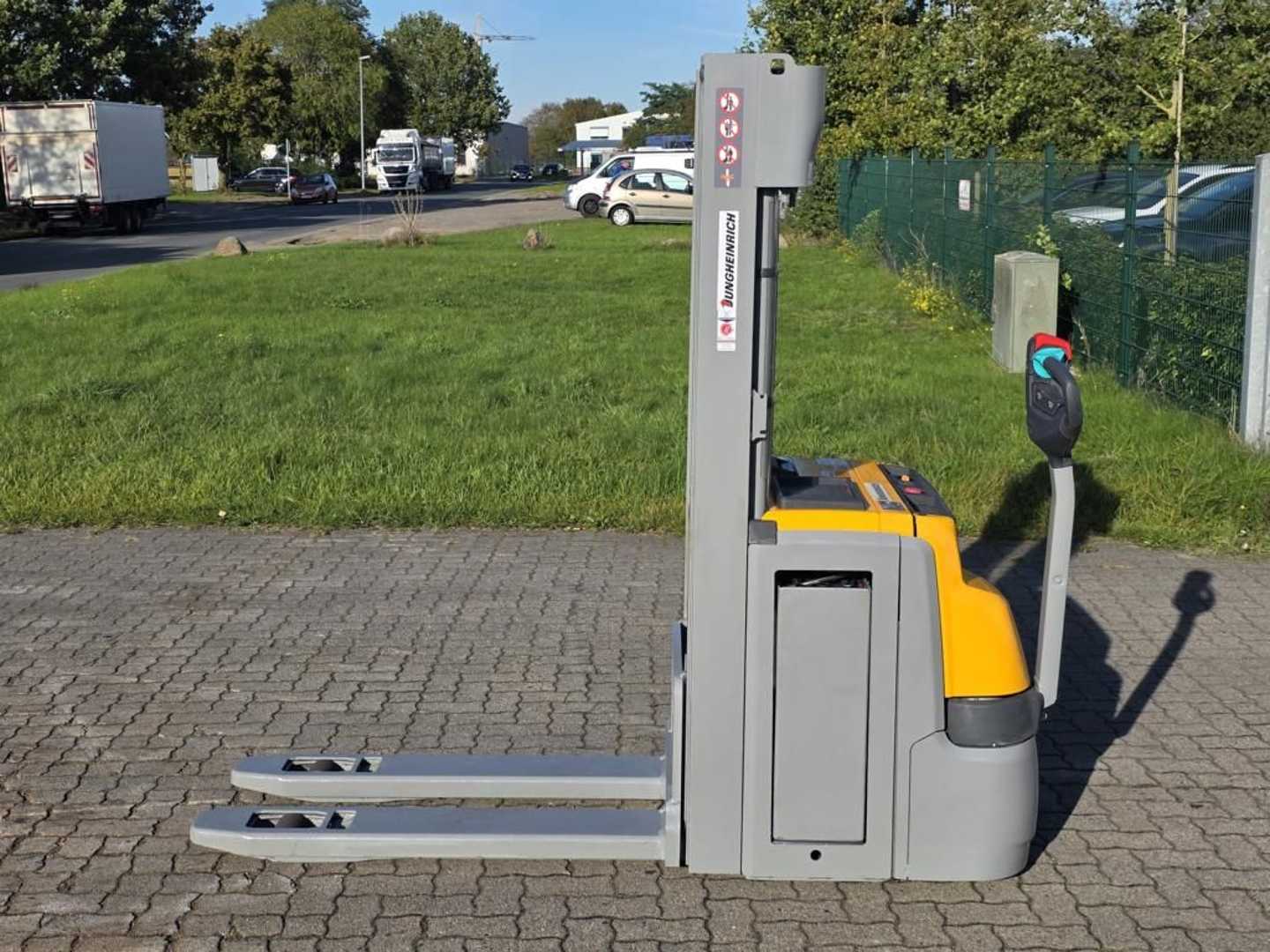 Used Forklift Truck JUNGHEINRICH EJC214 ELEKTRO HOCHHUBWAGENDEICHSEL (13072159)