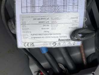 Used Forklift Truck JUNGHEINRICH EJC214b ELEKTRO HOCHHUBWAGENDEICHSEL (13040751)