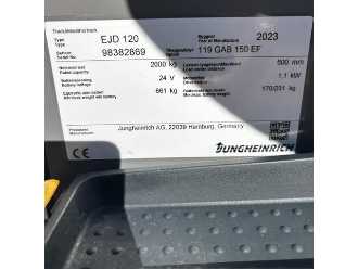 Used Forklift Truck JUNGHEINRICH EJD 120 150 E ELEKTRO HOCHHUBWAGENDEICHSEL (13064966)