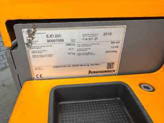 Used Forklift Truck JUNGHEINRICH EJD 220 Baujahr 2019 /HH 2,1M/ Akku 2019 ELEKTRO HOCHHUBWAGENDEICHSEL (13023835)
