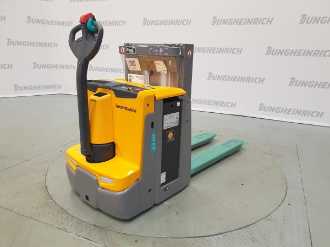 Used Forklift Truck JUNGHEINRICH EJD 222 119-205 DT ELEKTRO HOCHHUBWAGENDEICHSEL (13030436) backdrop