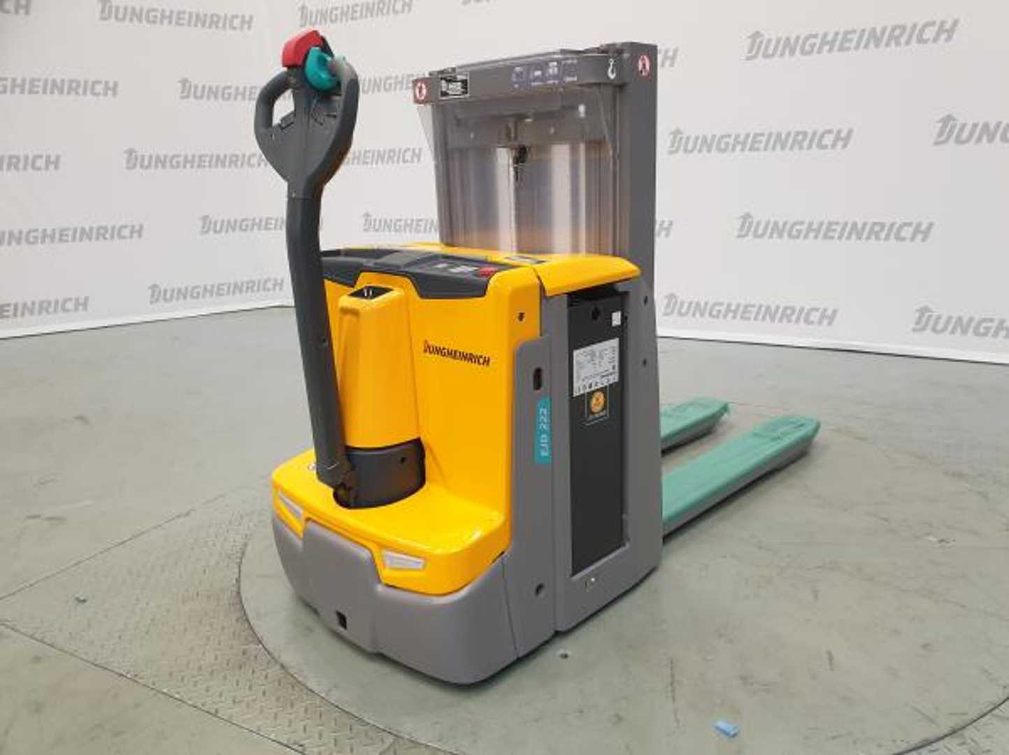 Used Forklift Truck JUNGHEINRICH EJD 222 119-250 DT ELEKTRO HOCHHUBWAGENDEICHSEL (13058798)