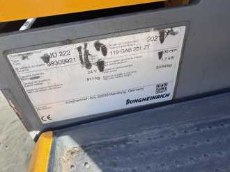Used Forklift Truck JUNGHEINRICH EJD 222 Baujahr 2021 Stunden 7635 HH 2,1M ELEKTRO HOCHHUBWAGENDEICHSEL (13076309)