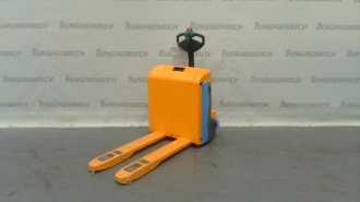 Used Forklift Truck JUNGHEINRICH EJE 114 100-53K Pro trac ELEKTRO NIEDERHUBWAGENDEICHSEL (13066452) backdrop