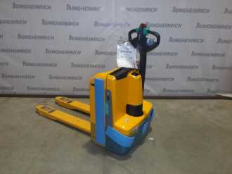 Used Forklift Truck JUNGHEINRICH EJE 114 115-54 ELEKTRO NIEDERHUBWAGENDEICHSEL (13039627) backdrop