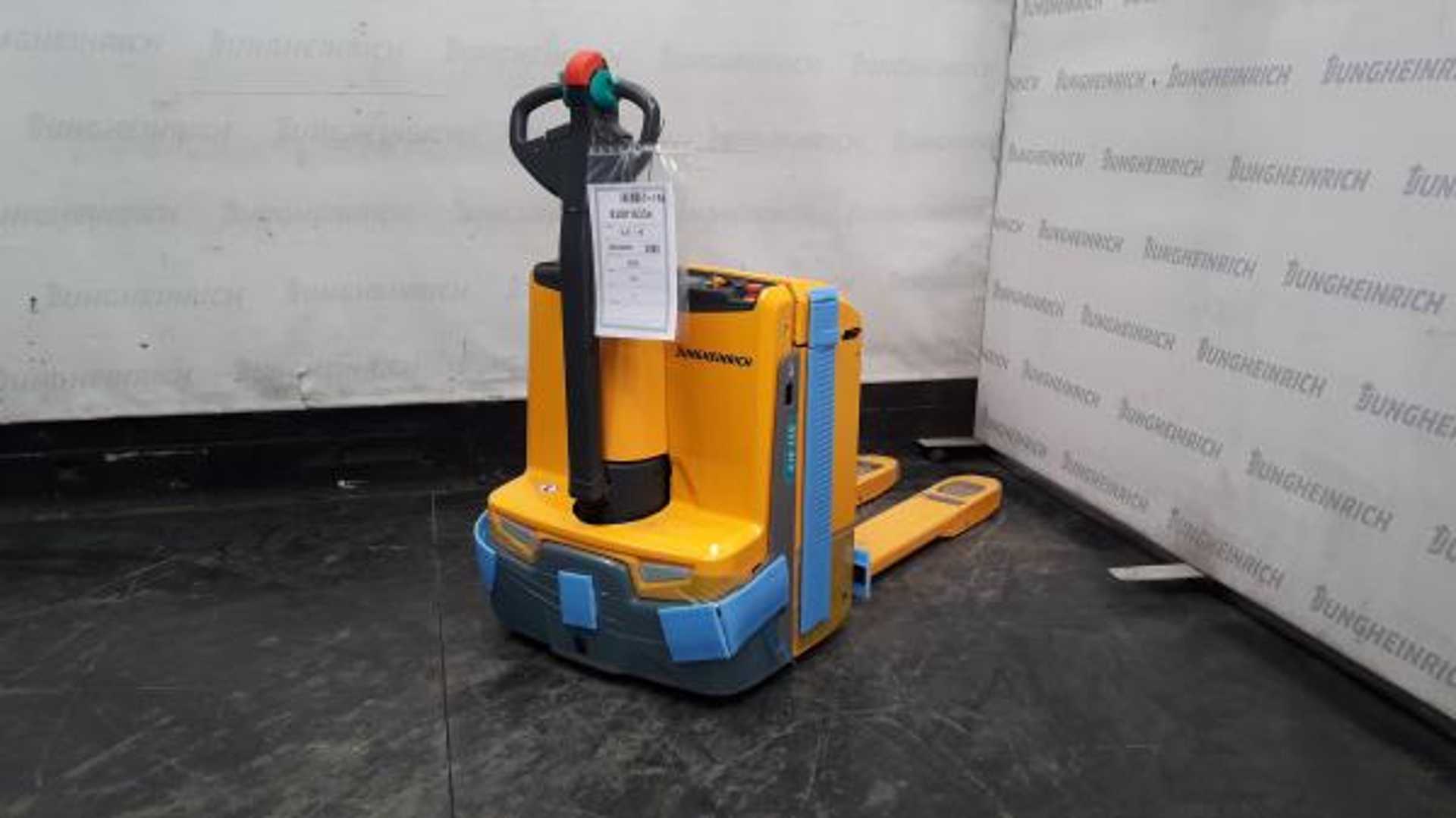Used Forklift Truck JUNGHEINRICH EJE 116 115-54 ELEKTRO NIEDERHUBWAGENDEICHSEL (13039771)