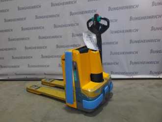 Used Forklift Truck JUNGHEINRICH EJE 116 115-55 ELEKTRO NIEDERHUBWAGENDEICHSEL (13018810) backdrop