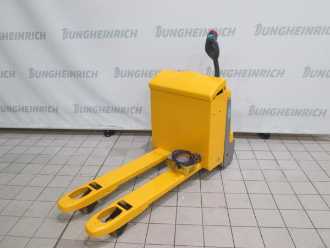 Used Forklift Truck JUNGHEINRICH EJE 116 G 115-54 ELEKTRO NIEDERHUBWAGENDEICHSEL (12956940) backdrop