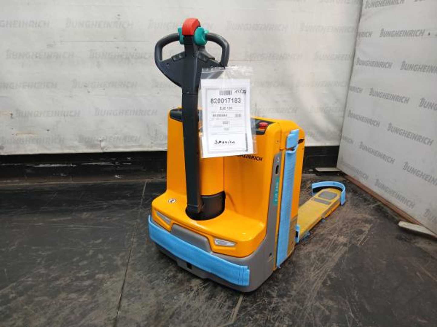 Used Forklift Truck JUNGHEINRICH EJE 120 33 100 67 ELEKTRO NIEDERHUBWAGENDEICHSEL (13054984)