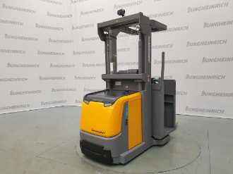 Used Forklift Truck JUNGHEINRICH EKS 110 Z 80-280 ZZ ELEKTRO HOCHHUBKOMMISSIONIERER (13046664) backdrop
