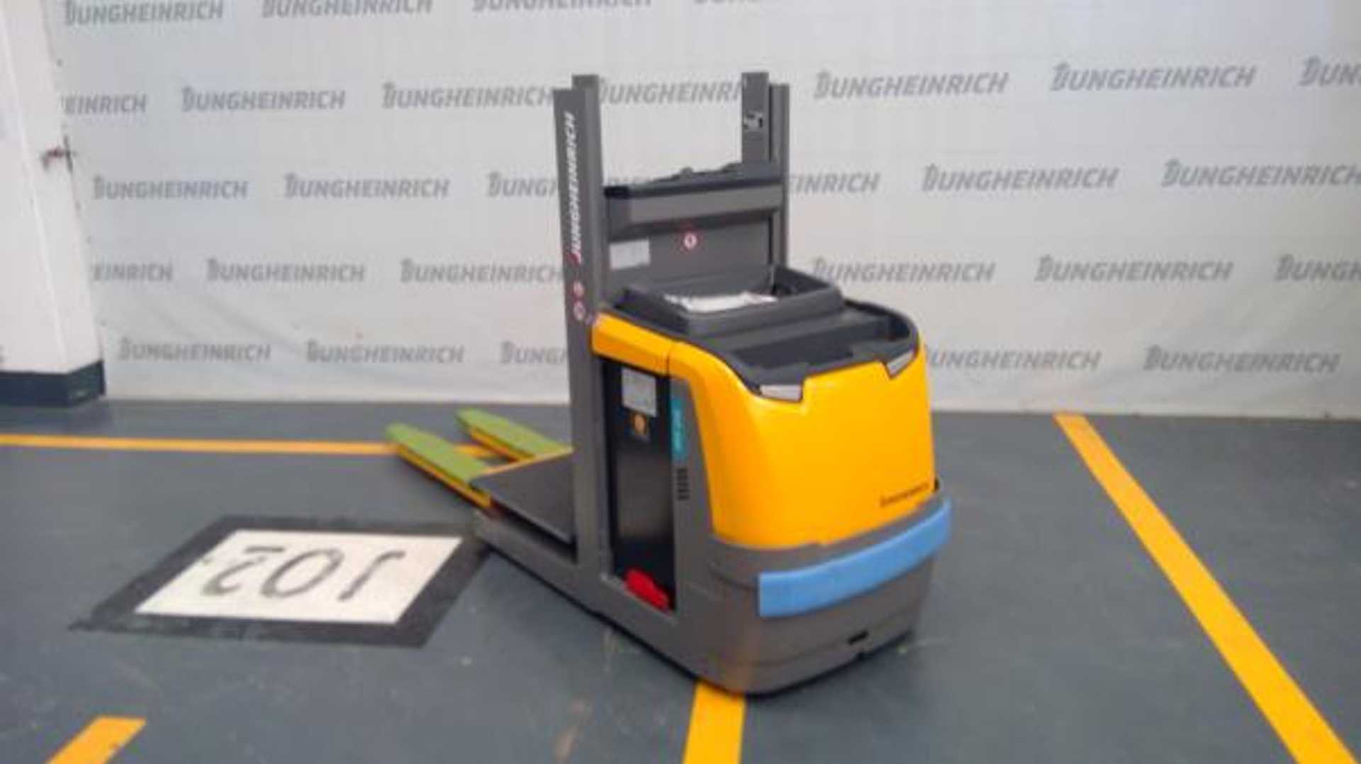Used Forklift Truck JUNGHEINRICH EKS 110. L 100 E ELEKTRO HOCHHUBKOMMISSIONIERER (13015278)