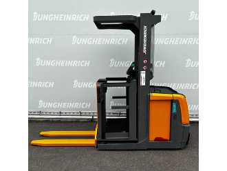 Used Forklift Truck JUNGHEINRICH EKS 110Z 160 E 1200mm ELEKTRO NIEDERHUBKOMMISSIONIERER (13061705) backdrop