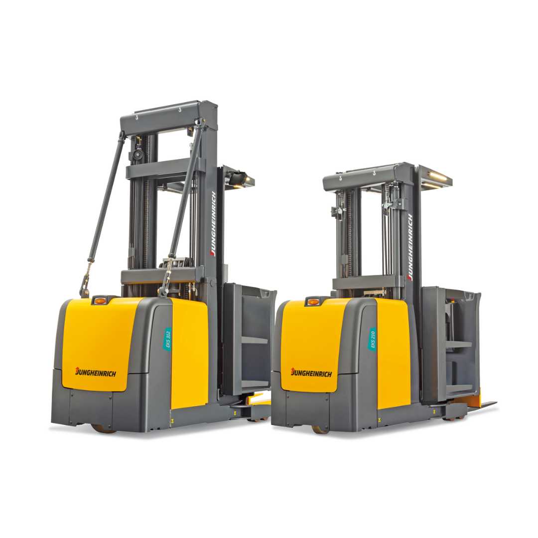 Used Forklift Truck JUNGHEINRICH EKS 210 Z+F 120-600 DZ ELEKTRO HOCHHUBKOMMISSIONIERER (13033991)