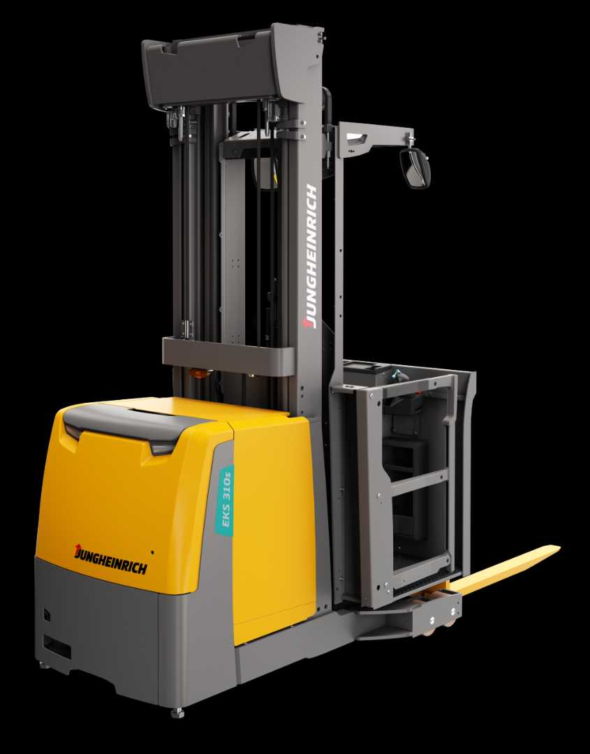 Used Forklift Truck JUNGHEINRICH EKS 310s Z+S 100-475 DT ELEKTRO HOCHHUBKOMMISSIONIERER (13007343)
