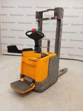Used Forklift Truck JUNGHEINRICH ERC 214 115-320 ZZ ELEKTRO HOCHHUBWAGENFAHRERSTAND (13072268) backdrop