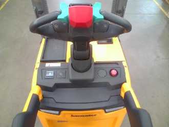 Used Forklift Truck JUNGHEINRICH ERC 214 KP 115-320 ZT ELEKTRO HOCHHUBWAGENFAHRERSTAND (12984656)
