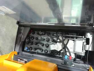 Used Forklift Truck JUNGHEINRICH ERC 214 KP 115-430 DZ ELEKTRO HOCHHUBWAGENFAHRERSTAND (13043500)