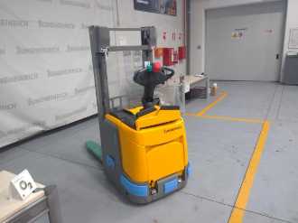 Used Forklift Truck JUNGHEINRICH ERC 214 KP 115-535 DZ ELEKTRO HOCHHUBWAGENFAHRERSTAND (13015204)