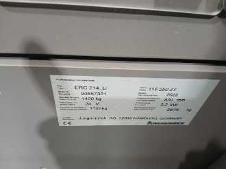Used Forklift Truck JUNGHEINRICH ERC 214i FP 115 250 ZT ELEKTRO HOCHHUBWAGENFAHRERSTAND (13073188)