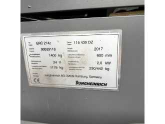 Used Forklift Truck JUNGHEINRICH ERC 214z 4300DZ ELEKTRO HOCHHUBWAGENFAHRERSTAND (13047788)