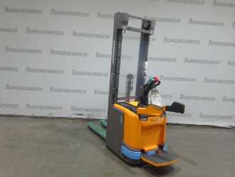 Used Forklift Truck JUNGHEINRICH ERC 216 KP G 115 - 600 DZ ELEKTRO HOCHHUBWAGENFAHRERSTAND (13062626) backdrop