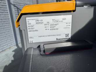 Used Forklift Truck JUNGHEINRICH ERD 120 Baujahr 2023 Stunden 2 / NEUGERÄT ELEKTRO HOCHHUBWAGENDEICHSEL (13072173)