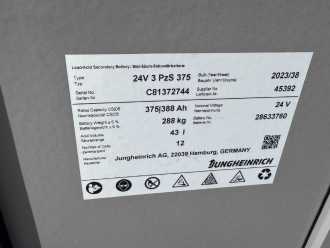 Used Forklift Truck JUNGHEINRICH ERD 120 Baujahr 2023 Stunden 2 / NEUGERÄT ELEKTRO HOCHHUBWAGENDEICHSEL (13072173)