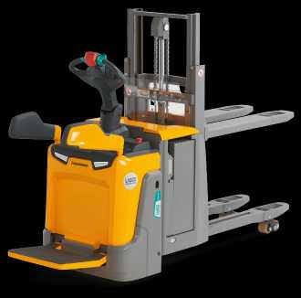 Used Forklift Truck JUNGHEINRICH ERD 220 ZT 210 Li-Ion ELEKTRO HOCHHUBWAGENFAHRERSTAND (13059393) backdrop