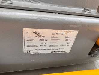 Used Forklift Truck JUNGHEINRICH ERE 120 Baujahr 2016 Akku 2016 Gabellänge 1150 ELEKTRO NIEDERHUBWAGENDEICHSEL (13063519)