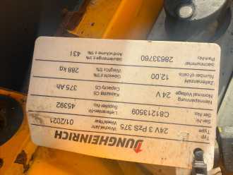Used Forklift Truck JUNGHEINRICH ERE 120 Baujahr 2021 Akku 2021 Stunden 3789 ELEKTRO NIEDERHUBWAGENDEICHSEL (13075991)