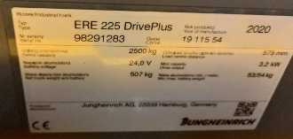 Used Forklift Truck JUNGHEINRICH ERE 225 115-54 KP D LI ION ELEKTRO NIEDERHUBWAGENFAHRERSTAND (13075557)