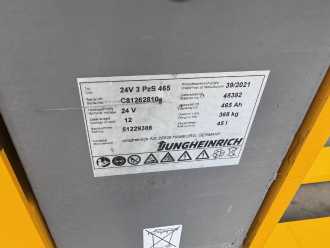 Used Forklift Truck JUNGHEINRICH ERE 225 Baujahr 2014 Akku 2021 Gabellänge 2,4M ELEKTRO NIEDERHUBKOMMISSIONIERER (13074918)