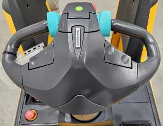 Used Forklift Truck JUNGHEINRICH ERE 225 FP 160-54 ELEKTRO NIEDERHUBWAGENFAHRERSTAND (13074051)