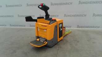 Used Forklift Truck JUNGHEINRICH ERE 225 Li KP 100-54 ELEKTRO NIEDERHUBWAGENFAHRERSTAND (13022972) backdrop