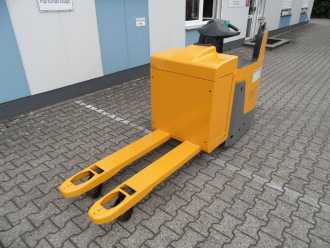 Used Forklift Truck JUNGHEINRICH ERE 225 - elektr. Lenkung - Plattform ELEKTRO NIEDERHUBWAGENDEICHSEL (13051787)