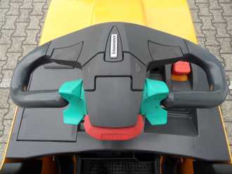 Used Forklift Truck JUNGHEINRICH ERE 225 - elektr. Lenkung - Plattform ELEKTRO NIEDERHUBWAGENDEICHSEL (13051787)