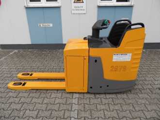Used Forklift Truck JUNGHEINRICH ERE 225 - elektr. Lenkung - Plattform ELEKTRO NIEDERHUBWAGENDEICHSEL (13051787)
