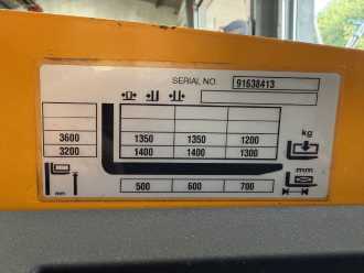 Used Forklift Truck JUNGHEINRICH ESC 214 ELEKTRO HOCHHUBWAGENFAHRERSTAND (13076030)