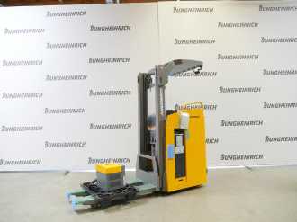 Used Forklift Truck JUNGHEINRICH ESC 214z 115-290 ZT ELEKTRO HOCHHUBWAGENFAHRERSITZ (13038628) backdrop