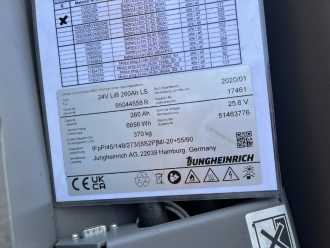 Used Forklift Truck JUNGHEINRICH ESZ350L ELEKTRO SCHLEPPER (13067850)