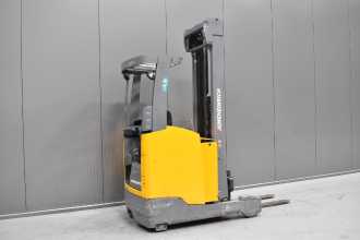 Used Forklift Truck JUNGHEINRICH ETM 214 /57692/ ELEKTRO SCHUBMASTSTAPLER (13041125)