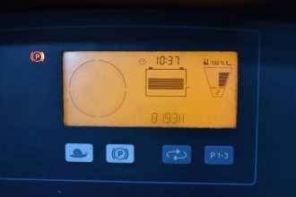 Used Forklift Truck JUNGHEINRICH ETV 110 /57540/ ELEKTRO SCHUBMASTSTAPLER (13041121)