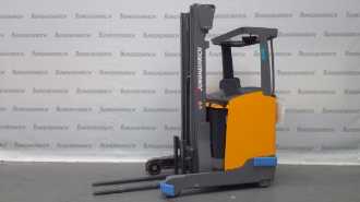 Used Forklift Truck JUNGHEINRICH ETV 112 SP GE 120-590 DZ**** ELEKTRO SCHUBMASTSTAPLER (12994618) backdrop